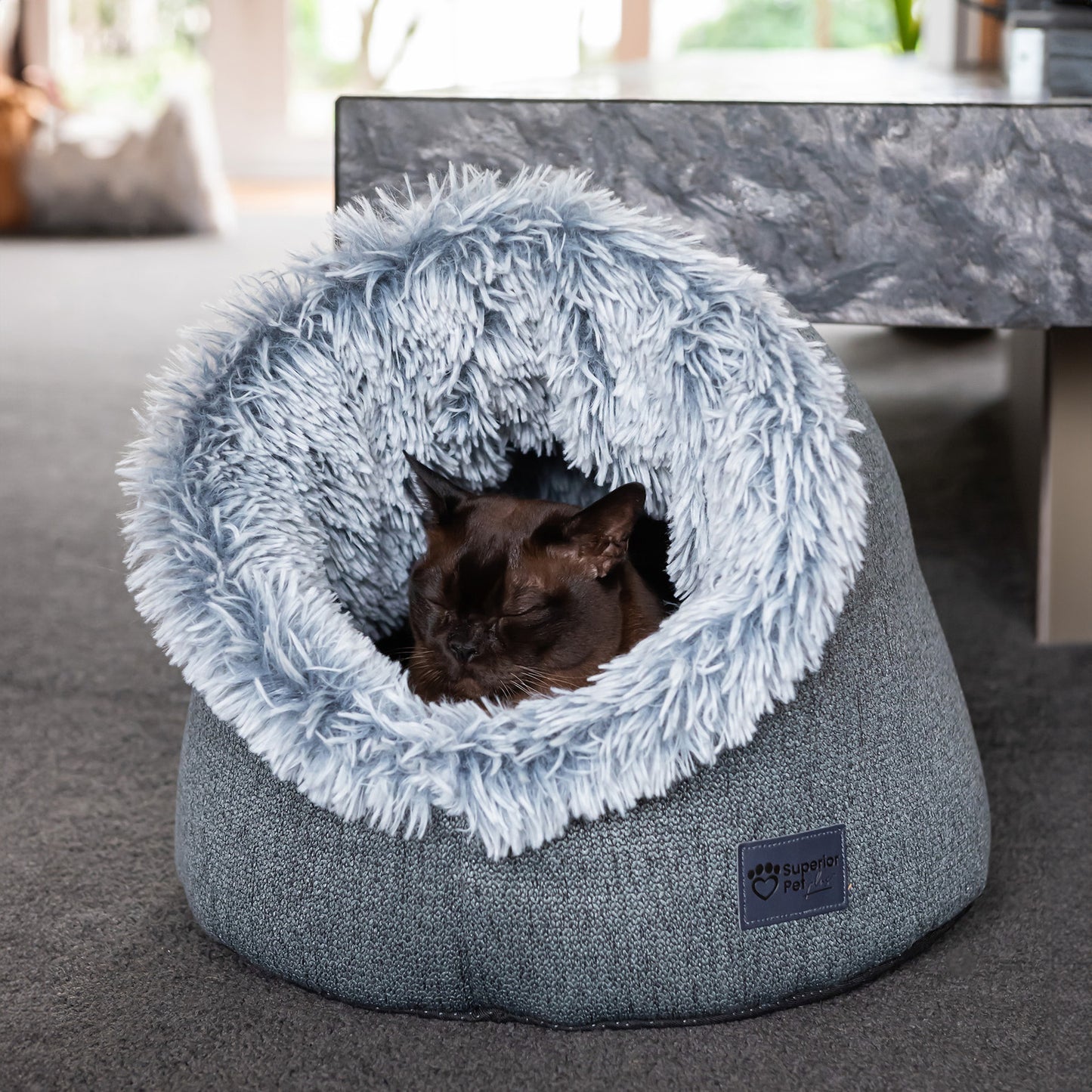 SPG Calming Pet Dome DOVE GREY