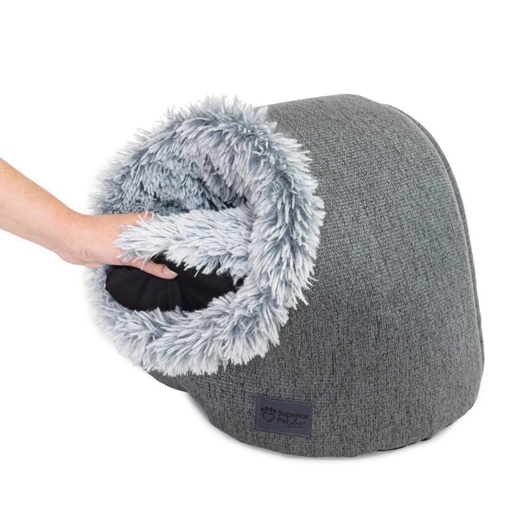 SPG Calming Pet Dome DOVE GREY