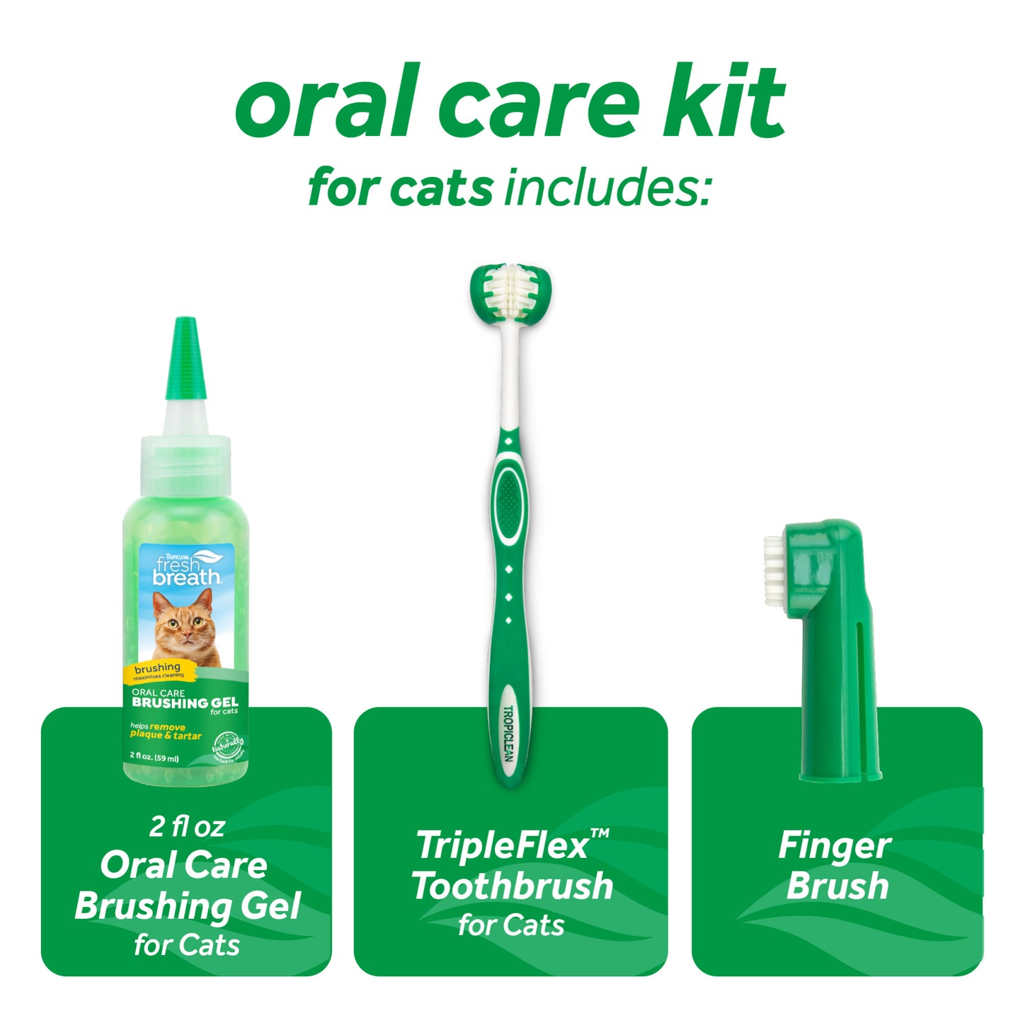 Tropiclean Fresh Breath Oral Care Kit