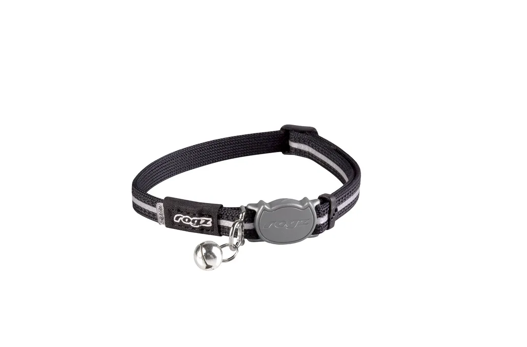 Collar Rogz Alleycat Xsml - Black