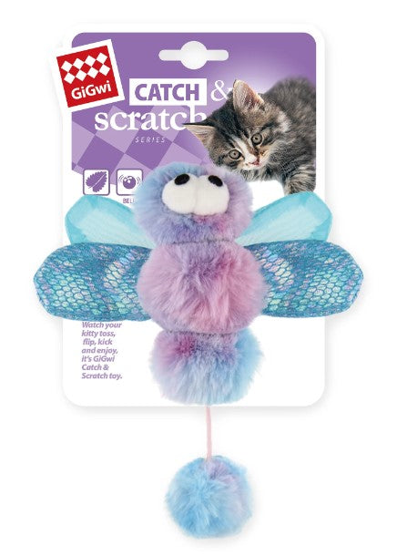 Gigwi Catch And Scratch Toy - Dragonfly