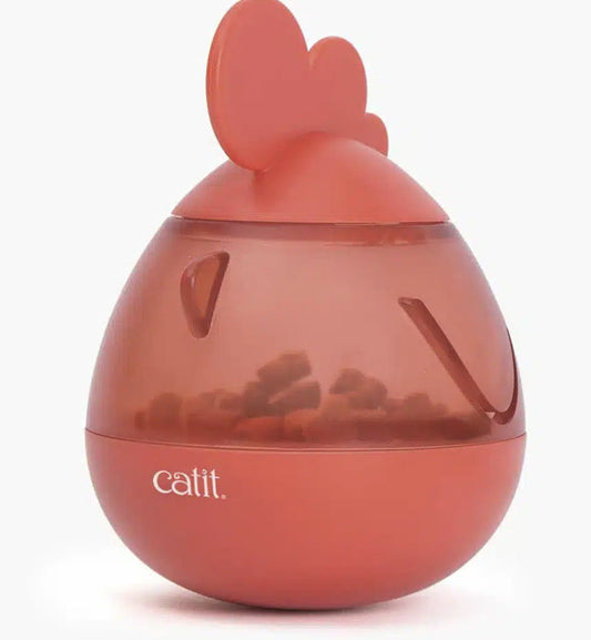 Pixi Treat Dispenser Rooster Red Toy