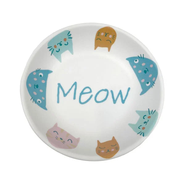 Bowl Saucer Cattitude Carrara Marble
