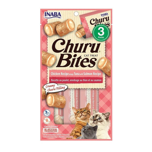 Inaba Churu Bites Chicken Tuna And Salmon