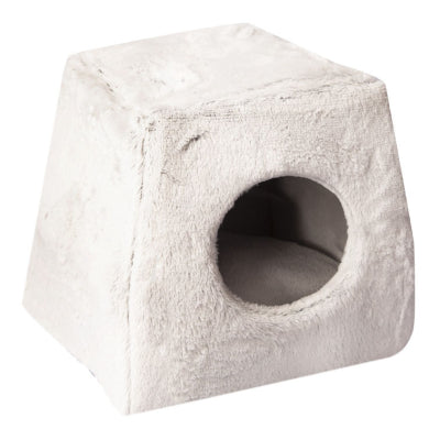 Pet One Cat Cube - Light Grey
