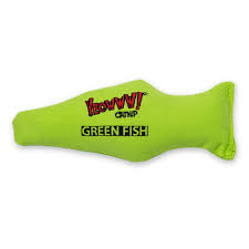 Yeowww! Pure American Catnip Green Fish