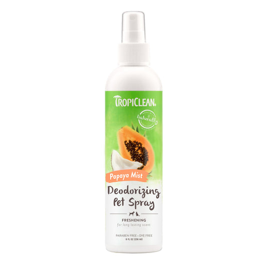 Tropiclean Deodorising Pet Spray 236ml - Papaya Mist