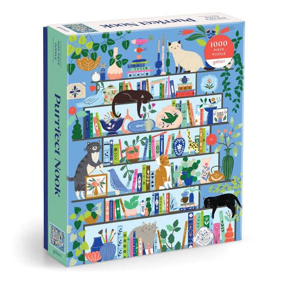 Purrfect Nook Puzzle 1000pc