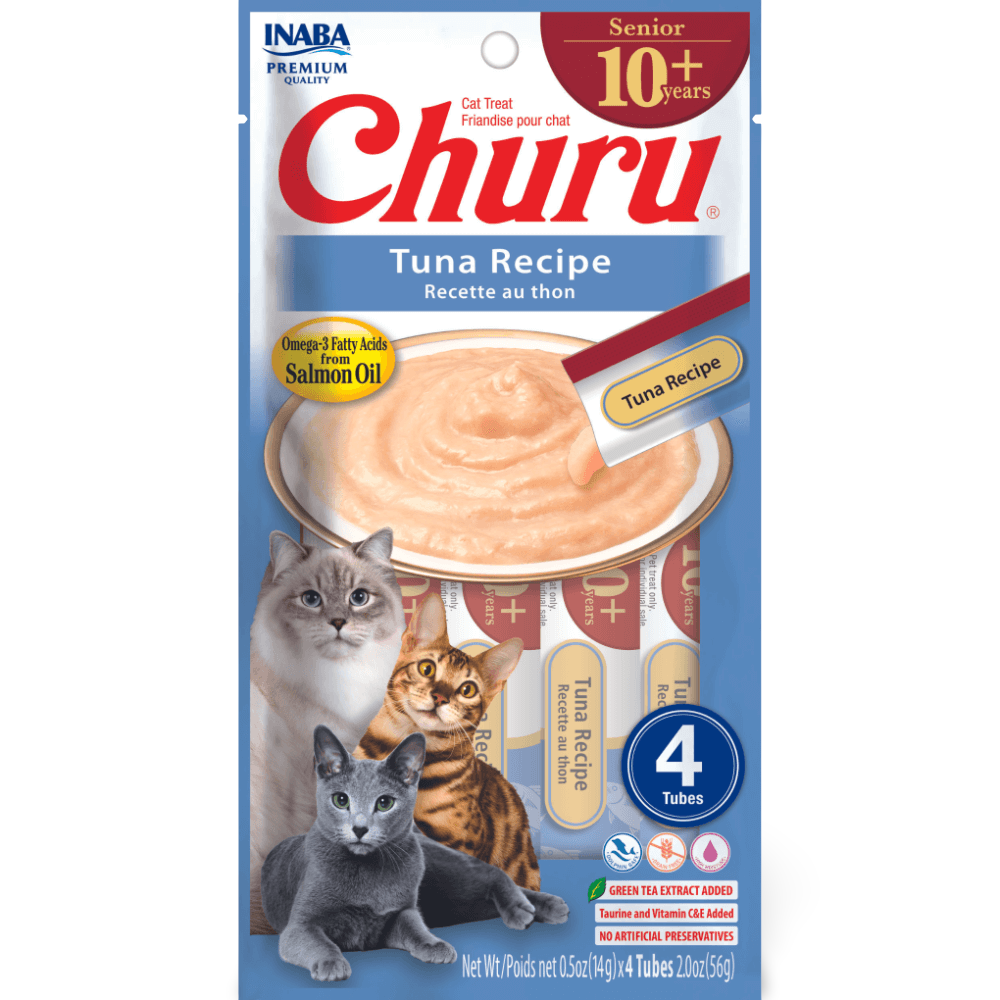 INABA Churu Puree Senior 10+ Tuna