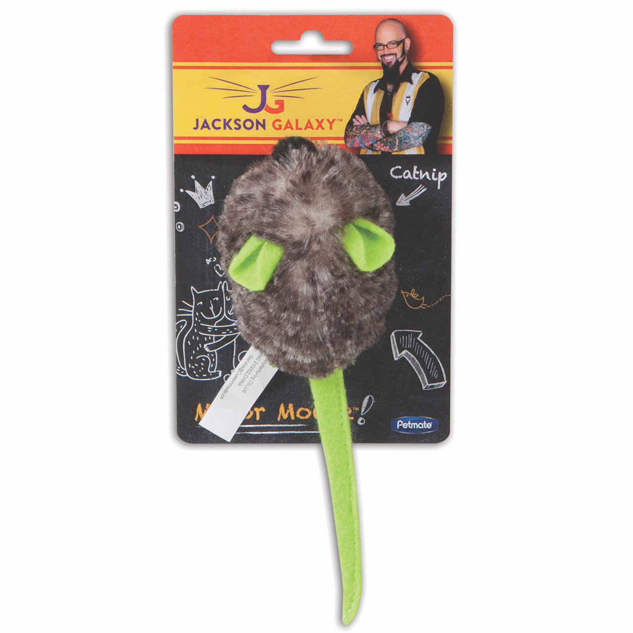 Jackson Galaxy Motor Mouse With Catnip Toy