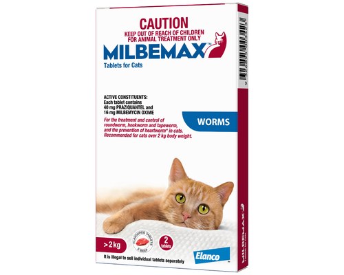 Milbemax Cat LGE Over 2kg 2s