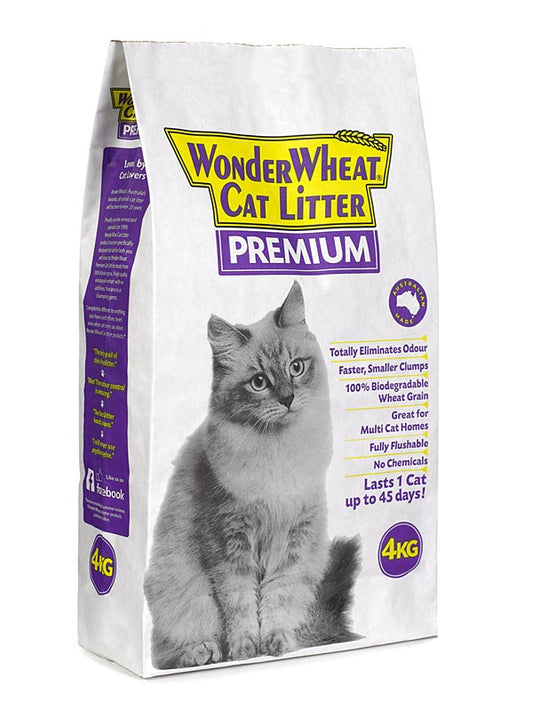 Litter Wonder Wheat Premium 4kg