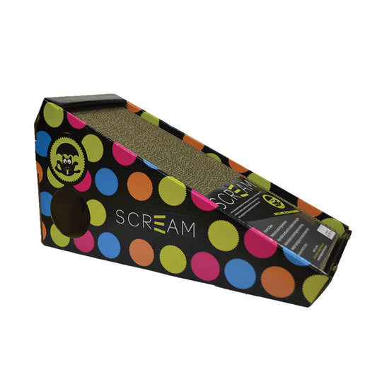 Scratcher Scream Incline 48x20x25 - Loud Multicolour
