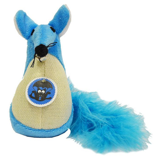 Scream Fatty Mouse Toy - Blue