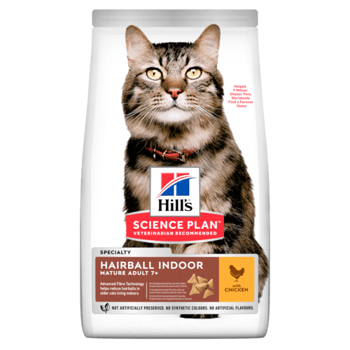 Hills Science Diet Senior Adult 7+ Hairball Control