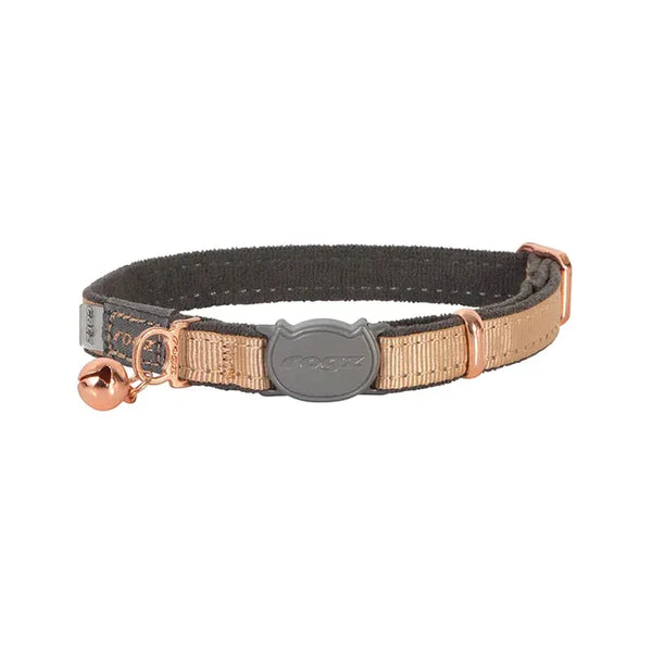 Rogz Urbancat Safety ReleaseCollar Dove Grey