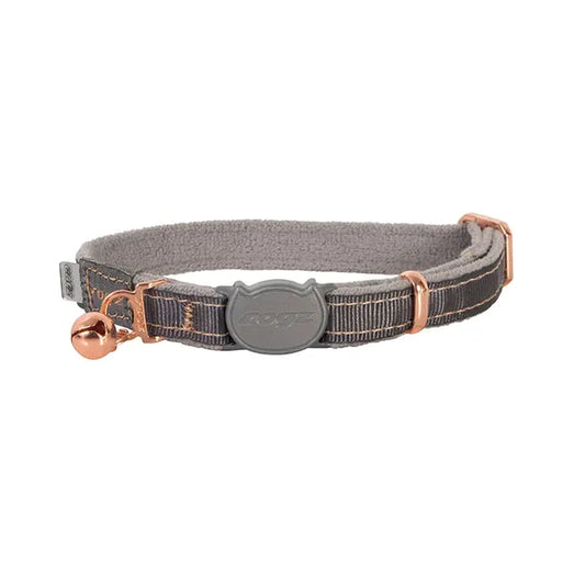 Rogz Urbancat Safety ReleaseCollar Dove Grey