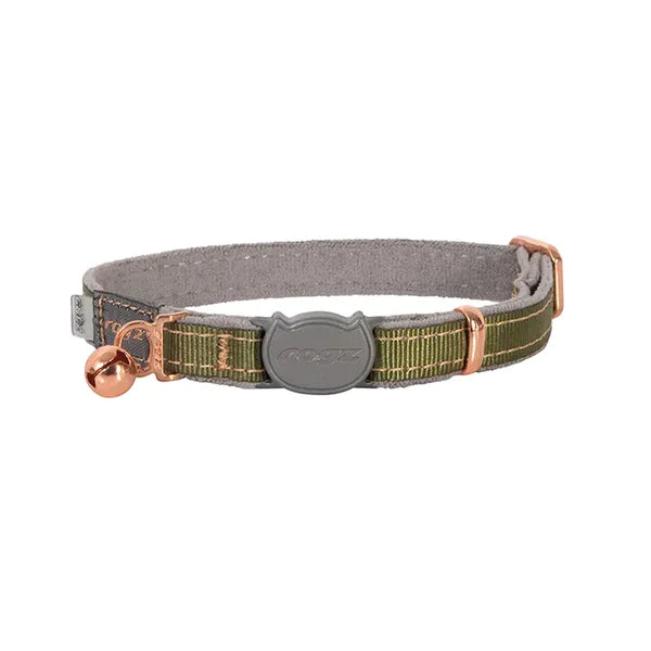 Rogz Urbancat Safety ReleaseCollar Dove Grey