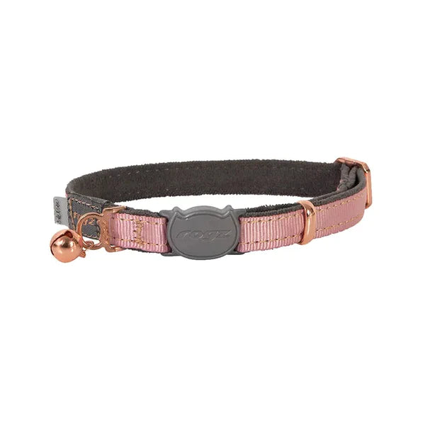 Rogz Urbancat Safety ReleaseCollar Dove Grey