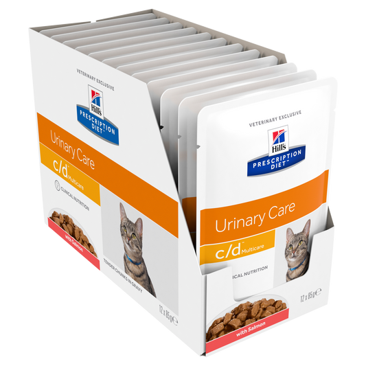 Hill's Prescription Diet Urinary Care C/D Multicare 12x 85g Pouch - Cat Food