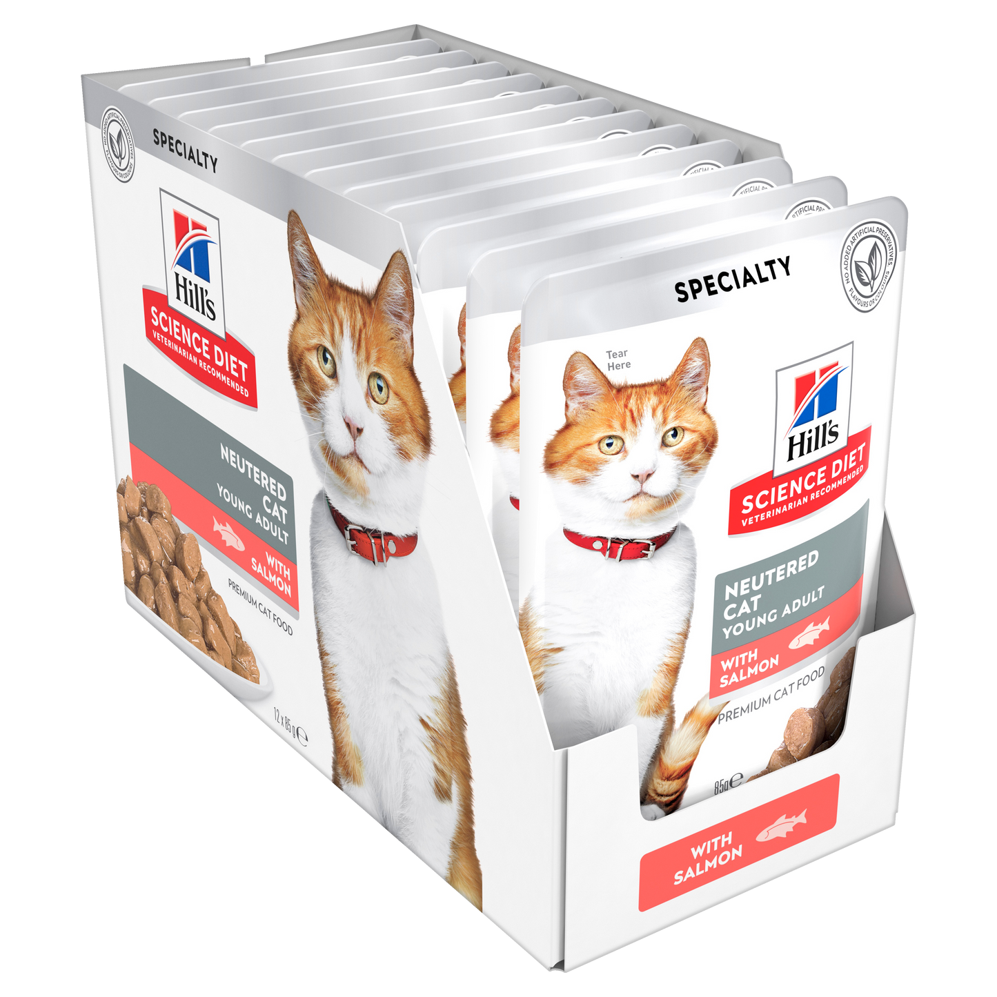 Hill's Science Diet Neutered Cat Pouch 12x85g - Cat Food