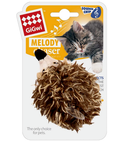 Gigwi Melody Chaser Toy - Hedgehog