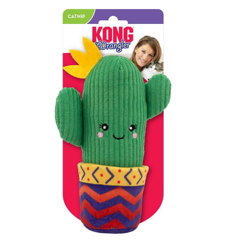 Kong Cat Wrangler Cactus Toy