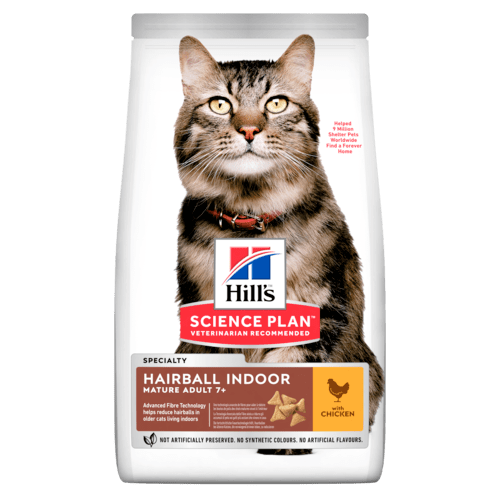 Hill's Science Diet Mature 7+ Hairball Control - Cat Food
